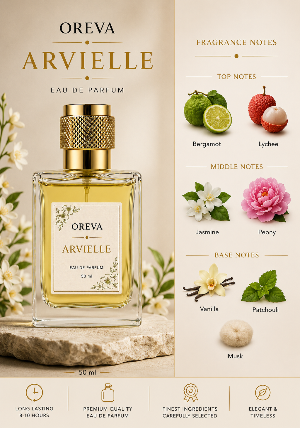 ARVIELLE WOMEN PERFUME BY OREVA