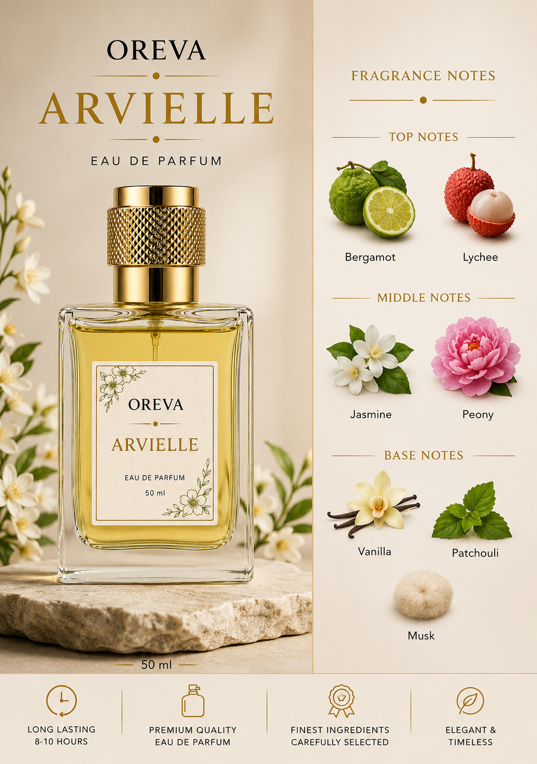 ARVIELLE WOMEN PERFUME BY OREVA