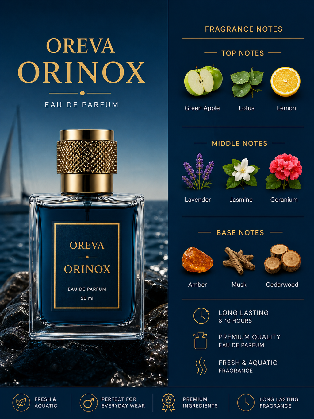 ORINOX MAN PERFUME BY OREVA