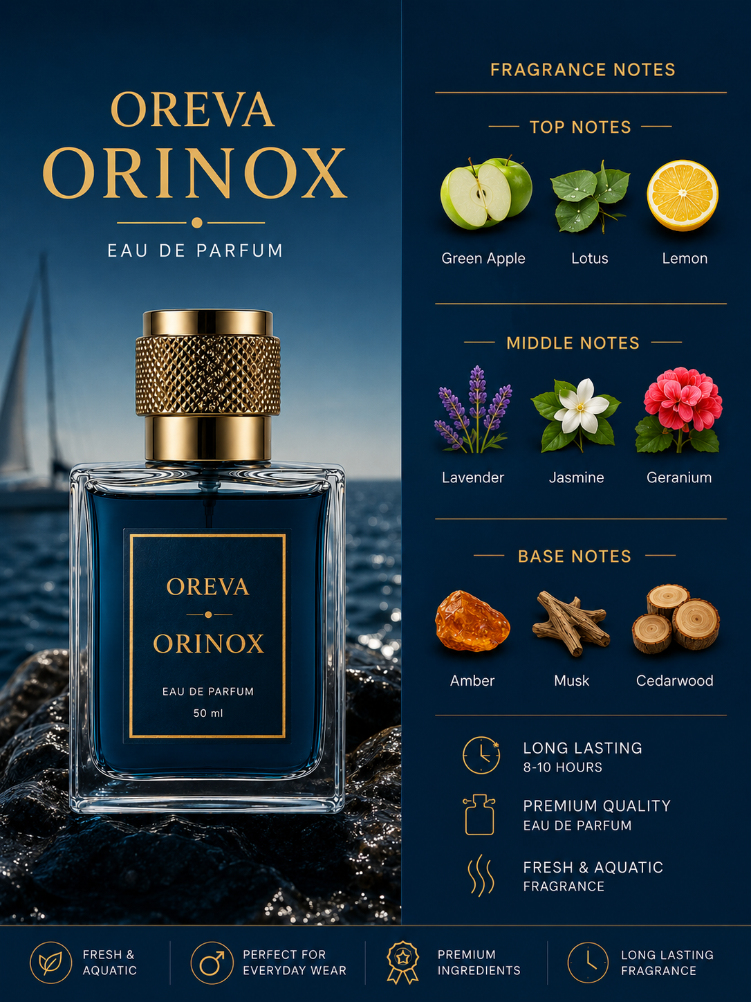 ORINOX MAN PERFUME BY OREVA